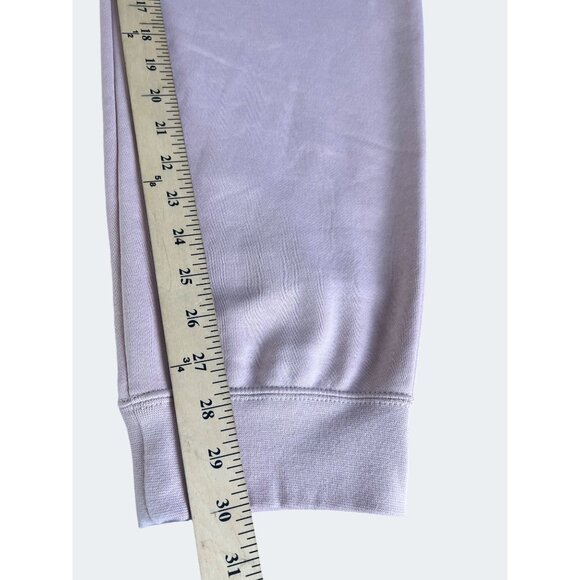 Nike Womens Pink Standard Fit Mid Rise Fleece Joggers Sweatpants XXL - Picture 10 of 13